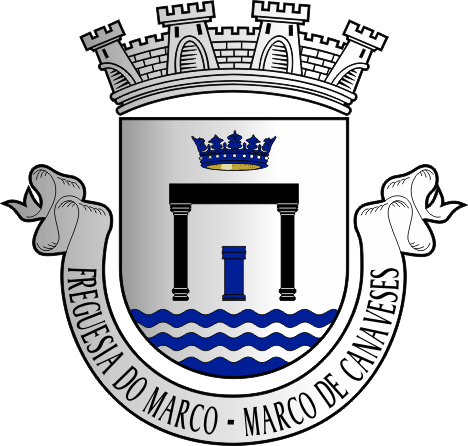 Brasão da Freguesia do Marco - Marco civil parish, coat-of-arms Brasão da Freguesia do Marco - Marco civil parish, coat-of-arms
