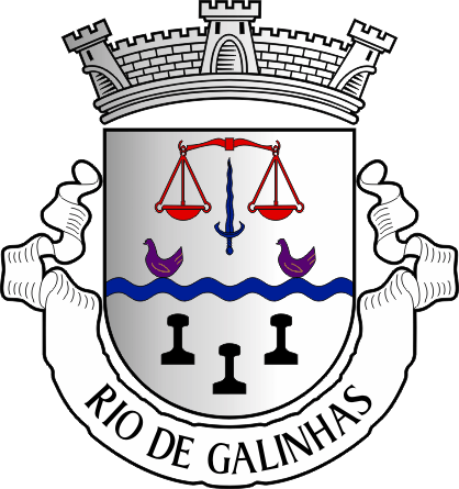 Brasão da antiga freguesia de Rio de Galinhas - Rio de Galinhas former civil parish, coat-of-arms