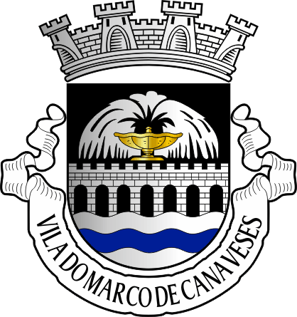 Brasão do Município de Marco de Canaveses - Marco de Canaveses municipal coat-of-arms Brasão do Município de Marco de Canaveses - Marco de Canaveses municipal coat-of-arms