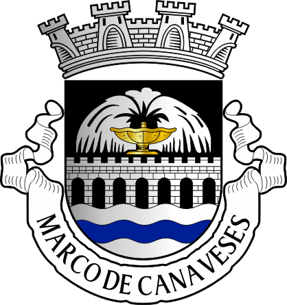 Brasão do Município de Marco de Canaveses - Marco de Canaveses municipal coat-of-arms Brasão do Município de Marco de Canaveses - Marco de Canaveses municipal coat-of-arms