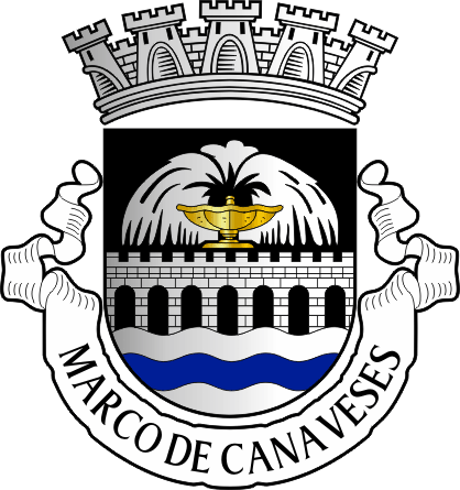 Brasão do Município de Marco de Canaveses - Marco de Canaveses municipal coat-of-arms Brasão do Município de Marco de Canaveses - Marco de Canaveses municipal coat-of-arms
