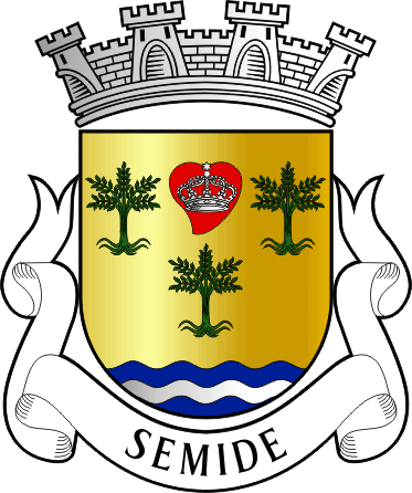 Brasão da antiga freguesia de Semide - Semide former civil parish, coat-of-arms Brasão da antiga freguesia de Semide - Semide former civil parish, coat-of-arms