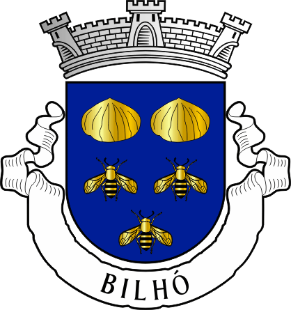 Brasão da freguesia de Bilhó - Bilhó civil parish, coat-of-arms