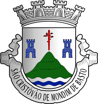 Brasão da freguesia de São Cristóvão de Mondim de Basto - São Cristóvão de Mondim de Basto civil parish, coat-of-arms Brasão da freguesia de São Cristóvão de Mondim de Basto - São Cristóvão de Mondim de Basto civil parish, coat-of-arms