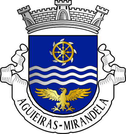 Brasão da freguesia de Aguieiras - Aguieiras civil parish, coat-of-arms Brasão da freguesia de Aguieiras - Aguieiras civil parish, coat-of-arms