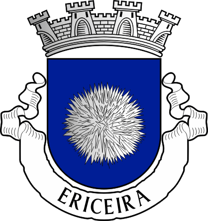 Brasão da freguesia de Ericeira - Ericeira civil parish, coat-of-arms Brasão da freguesia de Ericeira - Ericeira civil parish, coat-of-arms