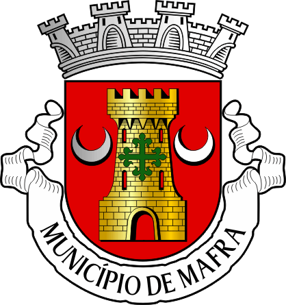Brasão do Município de Mafra - Mafra municipal coat-of-arms Brasão do Município de Mafra - Mafra municipal coat-of-arms