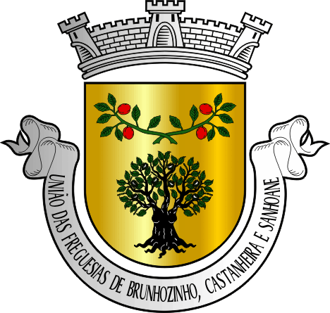 Brasão da Freguesia de Brunhozinho, Castanheira e Sanhoane - Brunhozinho, Castanheira and Sanhoane civil parish, coat-of-arms