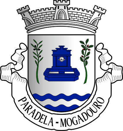 Brasão da freguesia de Paradela - Paradela civil parish, coat-of-arms