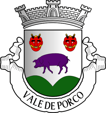 Brasão da antiga freguesia de Vale de Porco - Vale de Porco former civil parish, coat-of-arms Brasão da antiga freguesia de Vale de Porco - Vale de Porco former civil parish, coat-of-arms