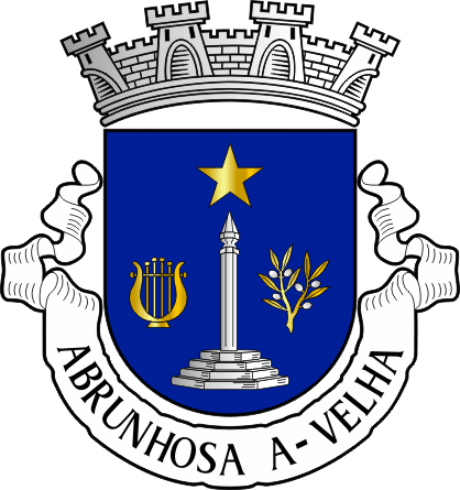 Brasão da freguesia de Abrunhosa-a-Velha - Abrunhosa-a-Velha civil parish, coat-of-arms Brasão da freguesia de Abrunhosa-a-Velha - Abrunhosa-a-Velha civil parish, coat-of-arms