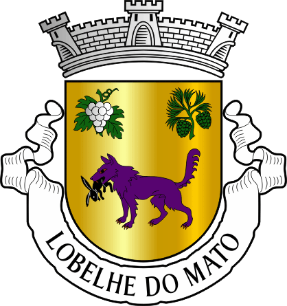 Brasão da antiga freguesia de Lobelhe do Mato - Lobelhe do Mato former civil parish, coat-of-arms Brasão da antiga freguesia de Lobelhe do Mato - Lobelhe do Mato former civil parish, coat-of-arms