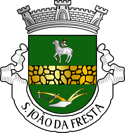 Brasão da freguesia de São João da Fresta - São João da Fresta civil parish, coat-of-arms
