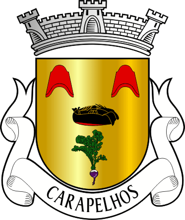 Brasão da freguesia de Carapelhos - Carapelhos civil parish, coat-of-arms Brasão da freguesia de Carapelhos - Carapelhos civil parish, coat-of-arms