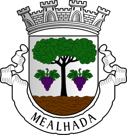 Brasão do Município da Mealhada - Mealhada municipal coat-of-arms Brasão do Município da Mealhada - Mealhada municipal coat-of-arms