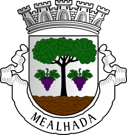 Brasão do Município da Mealhada - Mealhada municipal coat-of-arms Brasão do Município da Mealhada - Mealhada municipal coat-of-arms