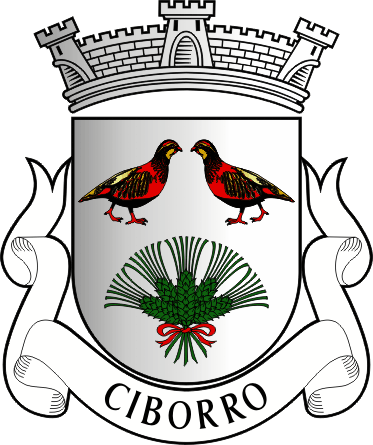 Brasão da freguesia de Ciborro - Ciborro civil parish, coat-of-arms Brasão da freguesia de Ciborro - Ciborro civil parish, coat-of-arms