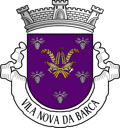 Brasão da antiga freguesia de Vila Nova da Barca - Vila Nova da Barca former civil parish, coat-of-arms Brasão da antiga freguesia de Vila Nova da Barca - Vila Nova da Barca former civil parish, coat-of-arms