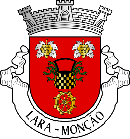 Brasão da freguesia de Lara - Lara civil parish, coat-of-arms Brasão da freguesia de Lara - Lara civil parish, coat-of-arms