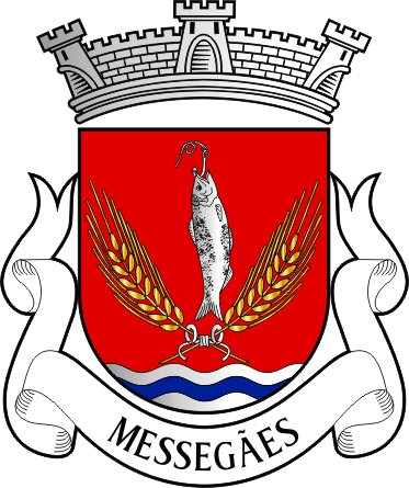 Brasão da antiga freguesia de Messegães - Messegães former civil parish, coat-of-arms Brasão da antiga freguesia de Messegães - Messegães former civil parish, coat-of-arms