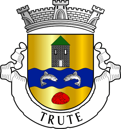 Brasão da freguesia de Trute - Trute civil parish, coat-of-arms Brasão da freguesia de Trute - Trute civil parish, coat-of-arms