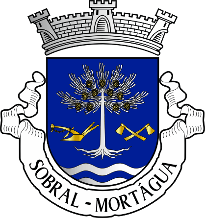 Brasão da freguesia de Sobral - Sobral civil parish, coat-of-arms Brasão da freguesia de Sobral - Sobral civil parish, coat-of-arms