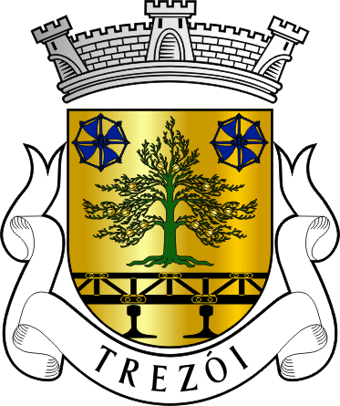Brasão da freguesia de Trezói - Trezói civil parish, coat-of-arms Brasão da freguesia de Trezói - Trezói civil parish, coat-of-arms