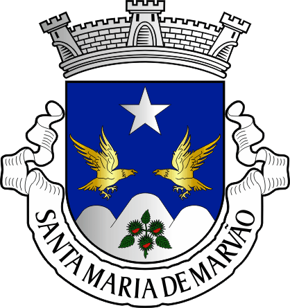 Brasão da freguesia de Santa Maria de Marvão - Santa Maria de Marvão civil parish, coat-of-arms Brasão da freguesia de Santa Maria de Marvão - Santa Maria de Marvão civil parish, coat-of-arms