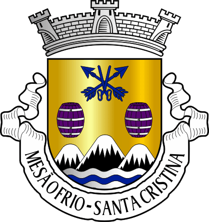 Brasão da antiga freguesia de Mesão Frio (Santa Cristina) - Mesão Frio (Santa Cristina) former civil parish, coat-of-arms Brasão da antiga freguesia de Mesão Frio (Santa Cristina) - Mesão Frio (Santa Cristina) former civil parish, coat-of-arms