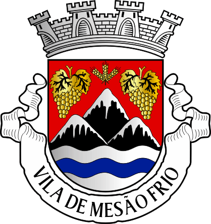 Brasão do Município de Mesão Frio - Mesão Frio municipal coat-of-arms Brasão do Município de Mesão Frio - Mesão Frio municipal coat-of-arms