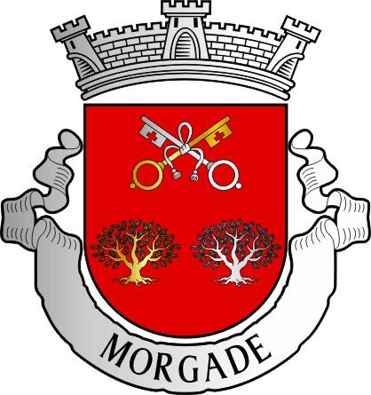 Brasão da freguesia de Morgade - Morgade civil parish, coat-of-arms Brasão da freguesia de Morgade - Morgade civil parish, coat-of-arms