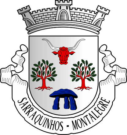 Brasão da freguesia de Sarraquinhos - Sarraquinhos civil parish, coat-of-arms
