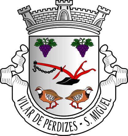 Brasão da antiga freguesia de Vilar de Perdizes (São Miguel) - Vilar de Perdizes (São Miguel) former civil parish, coat-of-arms Brasão da antiga freguesia de Vilar de Perdizes (São Miguel) - Vilar de Perdizes (São Miguel) former civil parish, coat-of-arms