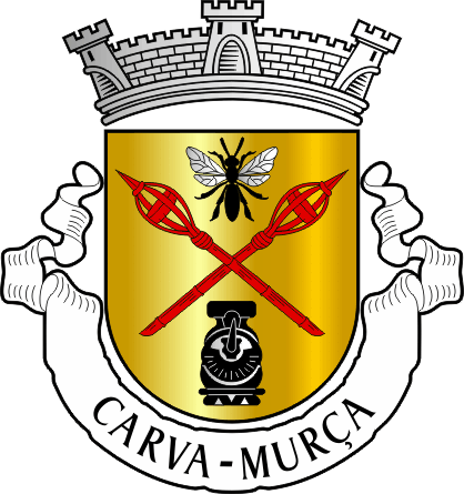 Brasão da antiga freguesia de Carva - Carva former civil parish, coat-of-arms Brasão da antiga freguesia de Carva - Carva former civil parish, coat-of-arms