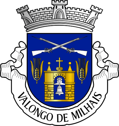 Brasão da freguesia de Valongo de Milhais - Valongo de Milhais civil parish, coat-of-arms