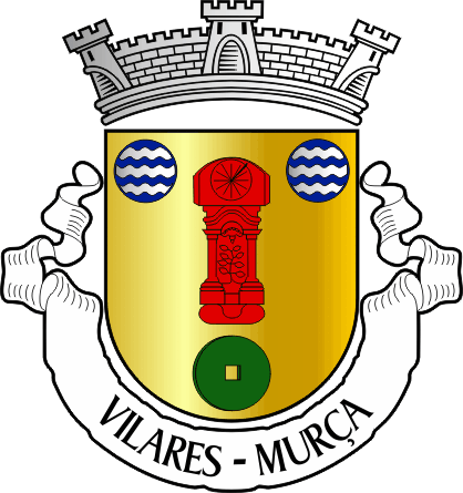 Brasão da antiga freguesia de Vilares - Vilares former civil parish, coat-of-arms Brasão da antiga freguesia de Vilares - Vilares former civil parish, coat-of-arms