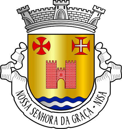 Brasão da antiga freguesia de Nossa Senhora da Graça - Nossa Senhora da Graça former civil parish, coat-of-arms Brasão da antiga freguesia de Nossa Senhora da Graça - Nossa Senhora da Graça former civil parish, coat-of-arms