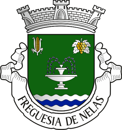 Brasão da freguesia de Nelas - Nelas civil parish, coat-of-arms Brasão da freguesia de Nelas - Nelas civil parish, coat-of-arms