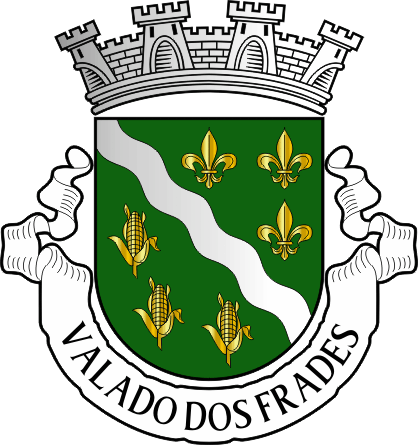 Brasão da freguesia de Valado dos Frades - Valado dos Frades civil parish, coat-of-arms Brasão da freguesia de Valado dos Frades - Valado dos Frades civil parish, coat-of-arms