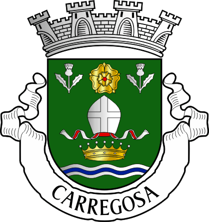 Brasão da freguesia de Carregosa - Carregosa civil parish, coat-of-arms