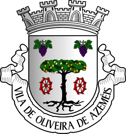 Primeira proposta para o brasão do Município de Oliveira de Azeméis - Oliveira de Azeméis Municipal municipal coat-of-arms first proposal Primeira proposta para o brasão do Município de Oliveira de Azeméis - Oliveira de Azeméis Municipal municipal coat-of-arms first proposal