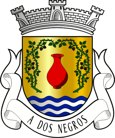 Brasão da freguesia de A dos Negros - A dos Negros civil parish, coat-of-arms Brasão da freguesia de A dos Negros - A dos Negros civil parish, coat-of-arms