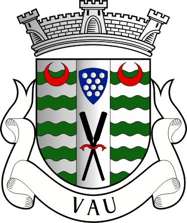 Brasão da freguesia de Vau - Vau civil parish, coat-of-arms Brasão da freguesia de Vau - Vau civil parish, coat-of-arms