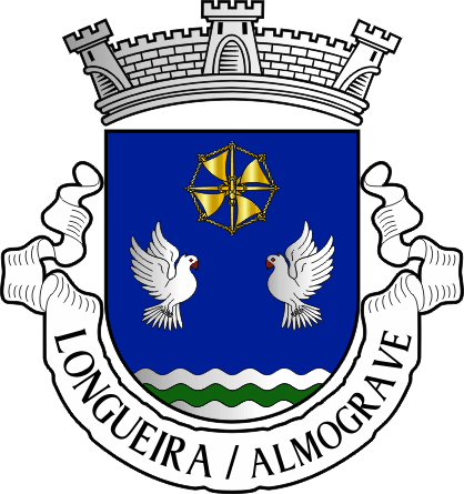 Brasão da freguesia de Longueira / Almograve - Longueira / Almograve civil parish, coat-of-arms Brasão da freguesia de Longueira / Almograve - Longueira / Almograve civil parish, coat-of-arms
