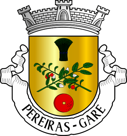 Brasão da antiga freguesia de Pereiras-Gare - Pereiras-Gare former civil parish, coat-of-arms Brasão da antiga freguesia de Pereiras-Gare - Pereiras-Gare former civil parish, coat-of-arms