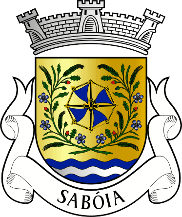 Brasão da freguesia de Sabóia - Sabóia civil parish, coat-of-arms Brasão da freguesia de Sabóia - Sabóia civil parish, coat-of-arms