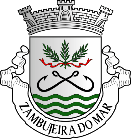 Brasão da antiga freguesia de Zambujeira do Mar - Zambujeira do Mar former civil parish, coat-of-arms Brasão da antiga freguesia de Zambujeira do Mar - Zambujeira do Mar former civil parish, coat-of-arms
