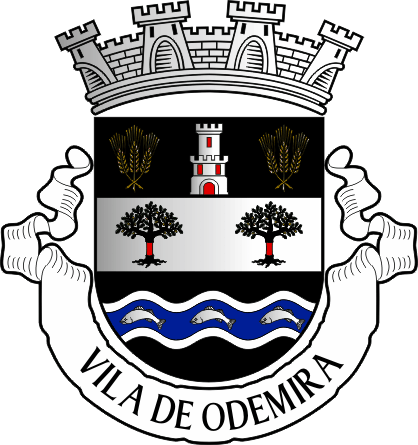 Brasão do Município de Odemira - Odemira municipal coat-of-arms Brasão do Município de Odemira - Odemira municipal coat-of-arms