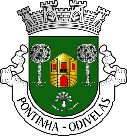 Brasão da antiga freguesia da Pontinha - Pontinha former civil parish, coat-of-arms Brasão da antiga freguesia da Pontinha - Pontinha former civil parish, coat-of-arms