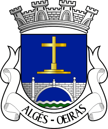 Brasão da antiga freguesia de Algés - Algés former civil parish, coat-of-arms Brasão da antiga freguesia de Algés - Algés former civil parish, coat-of-arms